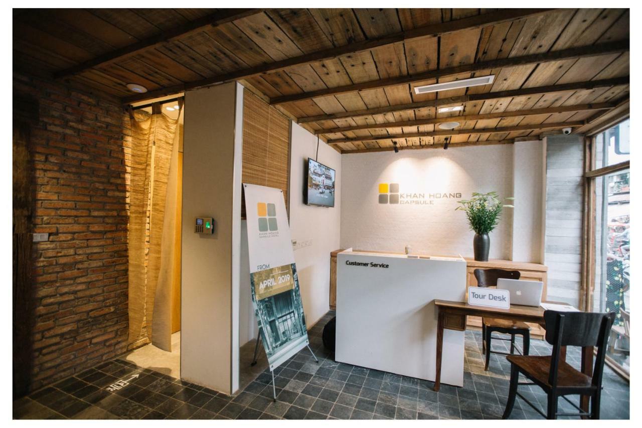 Khan Hoang Capsule Hotel (Adults Only) Hanoi Zewnętrze zdjęcie